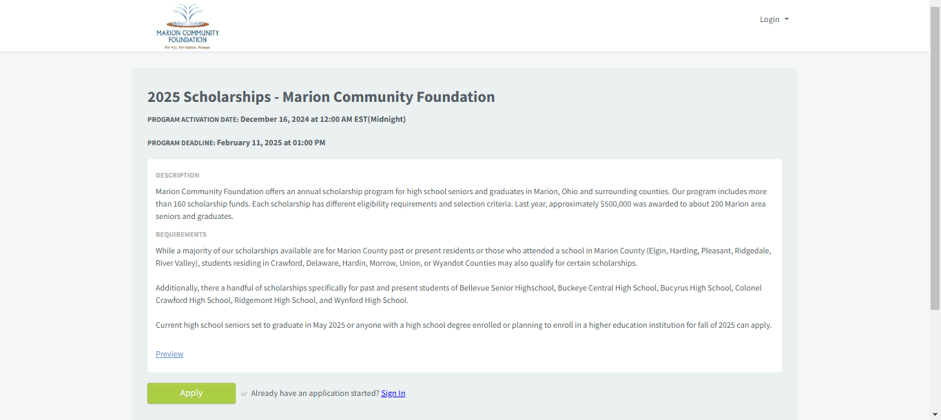 Marion Community Foundation