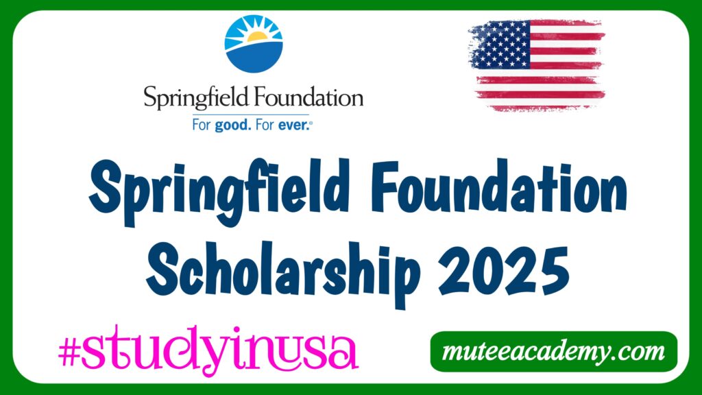 Springfield foundation scholarship