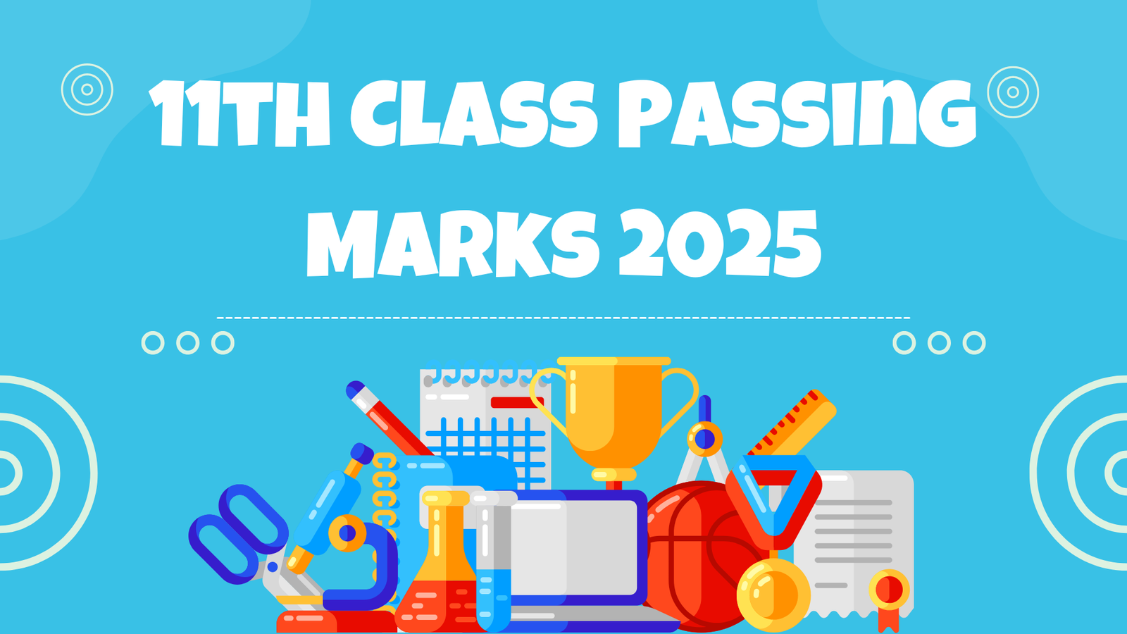 11th Class Passing Marks 2025