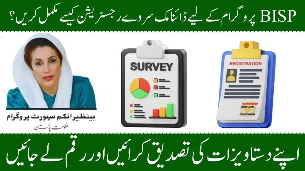 How to Register for the Benazir Income Support Program (BISP) Dynamic Survey A Complete Guide
