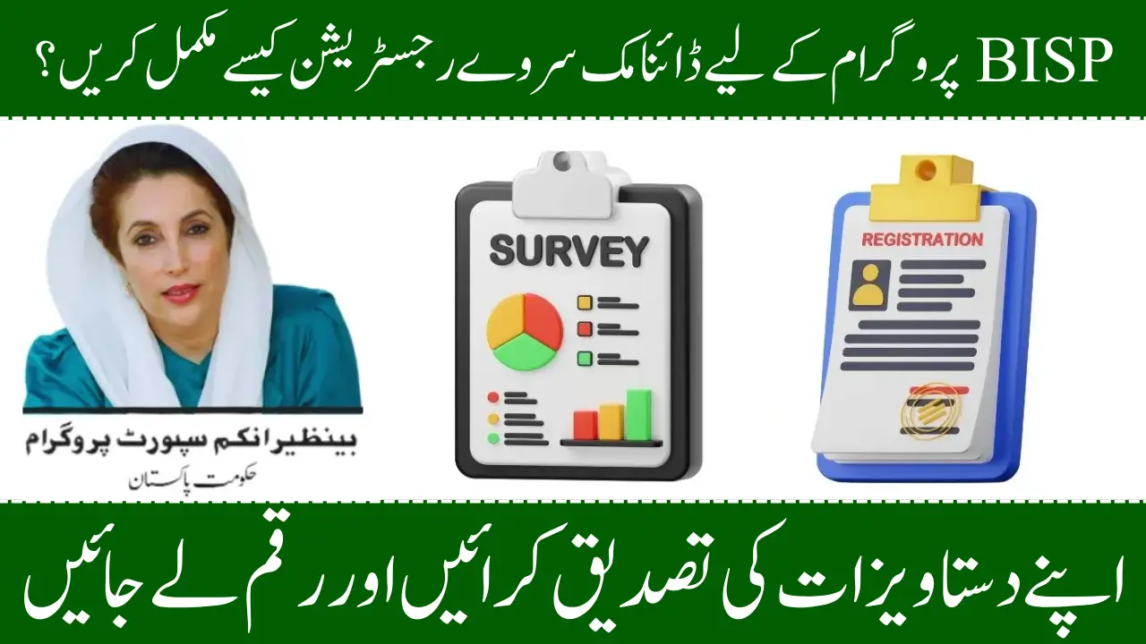 How to Register for the Benazir Income Support Program (BISP) Dynamic Survey A Complete Guide
