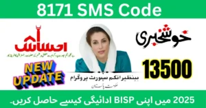 8171 SMS Code